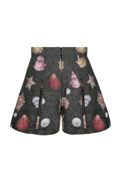 Perla Short in Conchitas Black Print