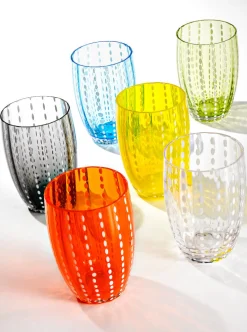 Perle Tumbler Assorted, Set of 6