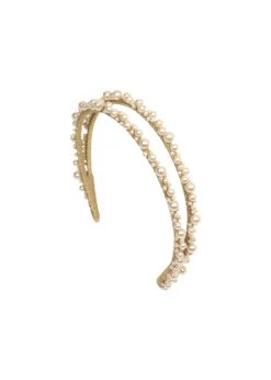 Perlita Headband in Pearl