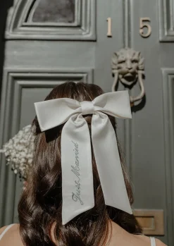 Personalized Classic Silk Hair Bow