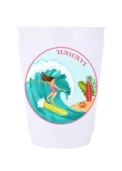 Personalized Crest Cups