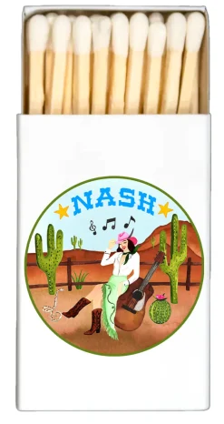 Personalized Crest Matchbox