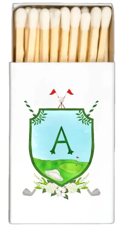 Personalized Crest Matchbox