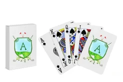 Personalized Crest Playing Cards