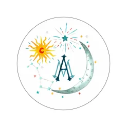 Personalized Crest Stickers