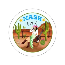 Personalized Crest Stickers