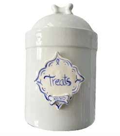 Personalized Dog Treats Jar
