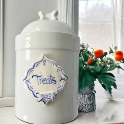 Personalized Dog Treats Jar