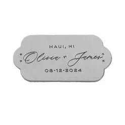 Personalized Sentiment Engraving Plaque