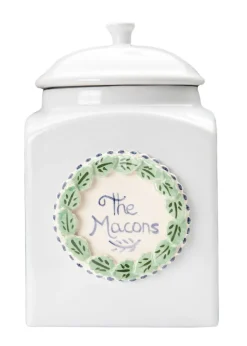 Personalized Wreath Jar