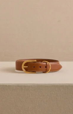 Pet Collar 30 in Vacchetta Luggage