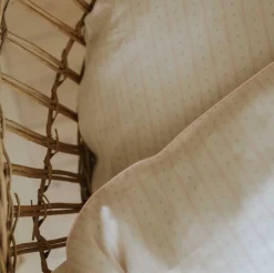 Petal Scallops Baby Duvet in Pink