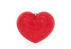 Petit Coeur L’amour Clutch in Red