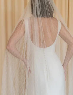 Petit Floral Lace Veil