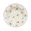 Petite Fleur Rim Cereal Bowl in Multi