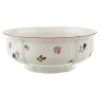 Petite Fleur Round Vegetable Bowl in Multi