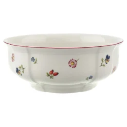 Petite Fleur Round Vegetable Bowl in Multi