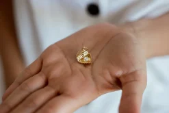 Petite Open Heart Locket