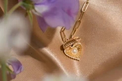 Petite Open Heart Locket