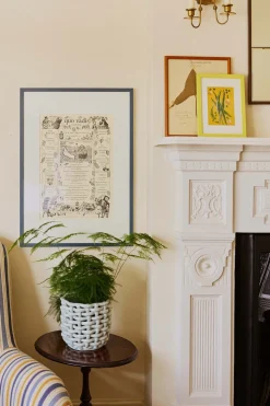 Petrol Blue Wood Picture Frame