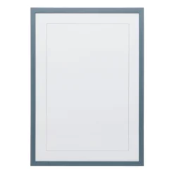 Petrol Blue Wood Picture Frame