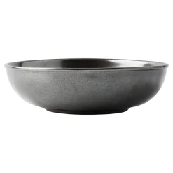 Pewter Stoneware Coupe Pasta/Soup Bowl