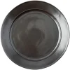 Pewter Stoneware Dinner Plate