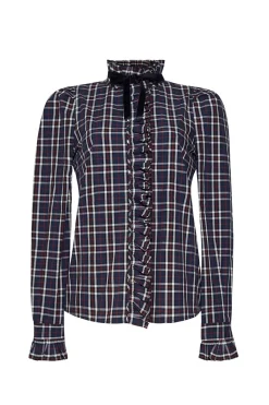 Pia Shirt in Elodie Tartan