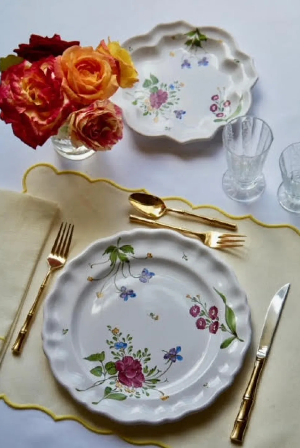 Picardie Dinner Plate in Florale