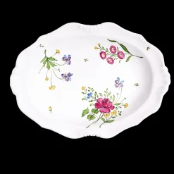 Picardie Medium Oval Dish in Florale