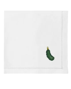 Pickle Ornament Napkin
