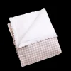 Picnic Gingham Baby Duvet in Beige