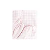 Picnic Gingham Crib Sheet in Pink