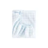 Picnic Gingham Crib Sheet in Blue