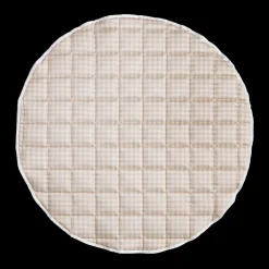 Picnic Gingham Play Mat in Beige