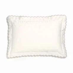 Picnic Gingham Toddler Pillow in Beige