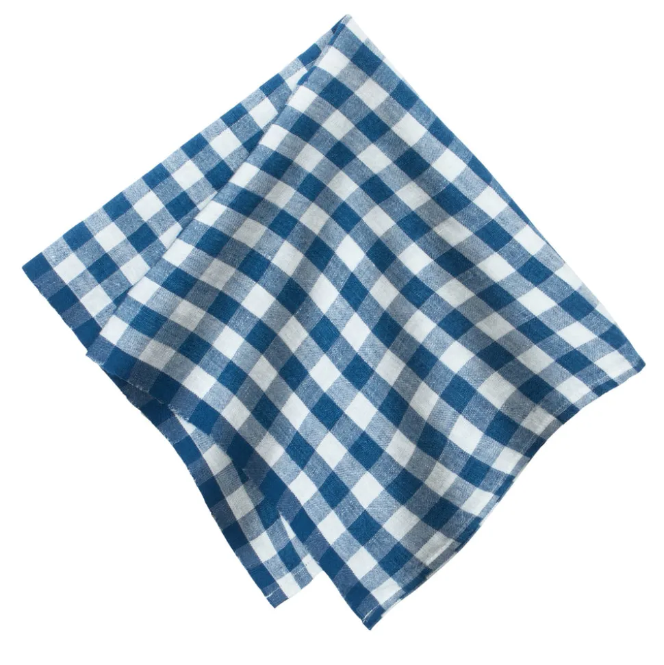 Picnic Napkin in Blueberry, Set of 4