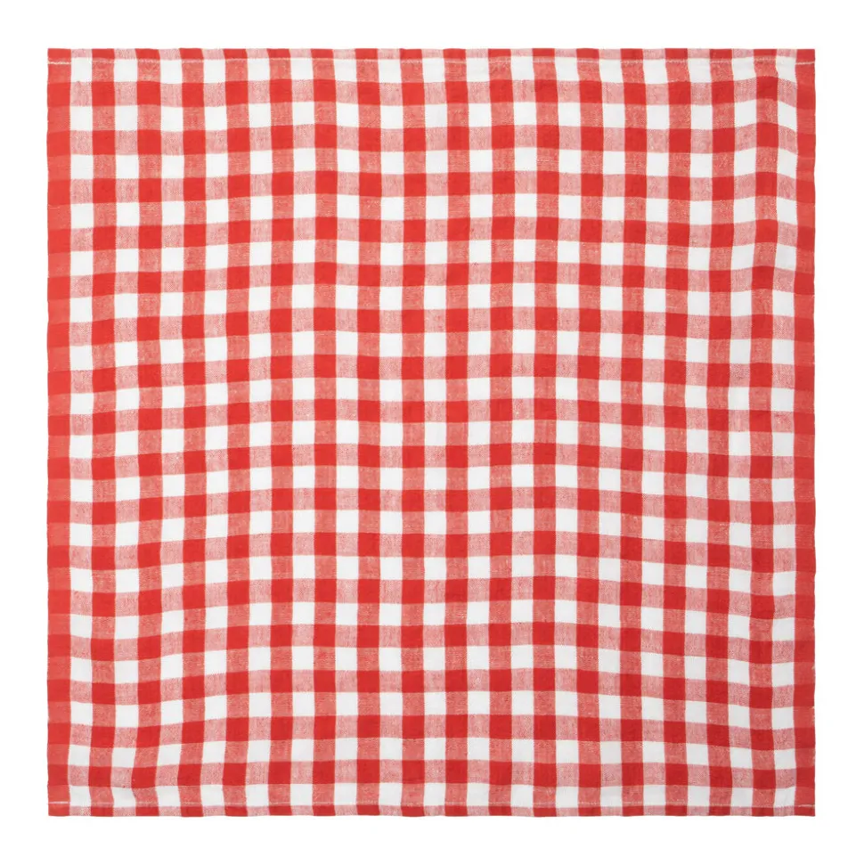 Picnic Napkin in Tomato, Set of 4