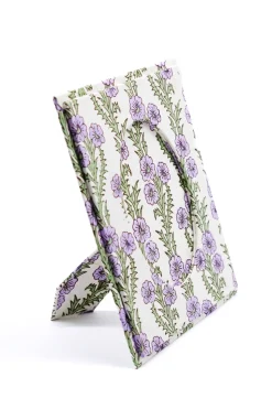 Picture Frame 4x6 in Circular Forget-Me-Not Purple