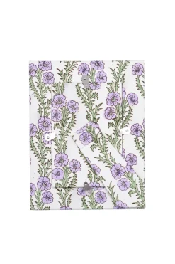 Picture Frame 4x6 in Circular Forget-Me-Not Purple