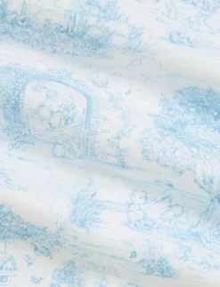 3-Piece Box Set in Blue Toile