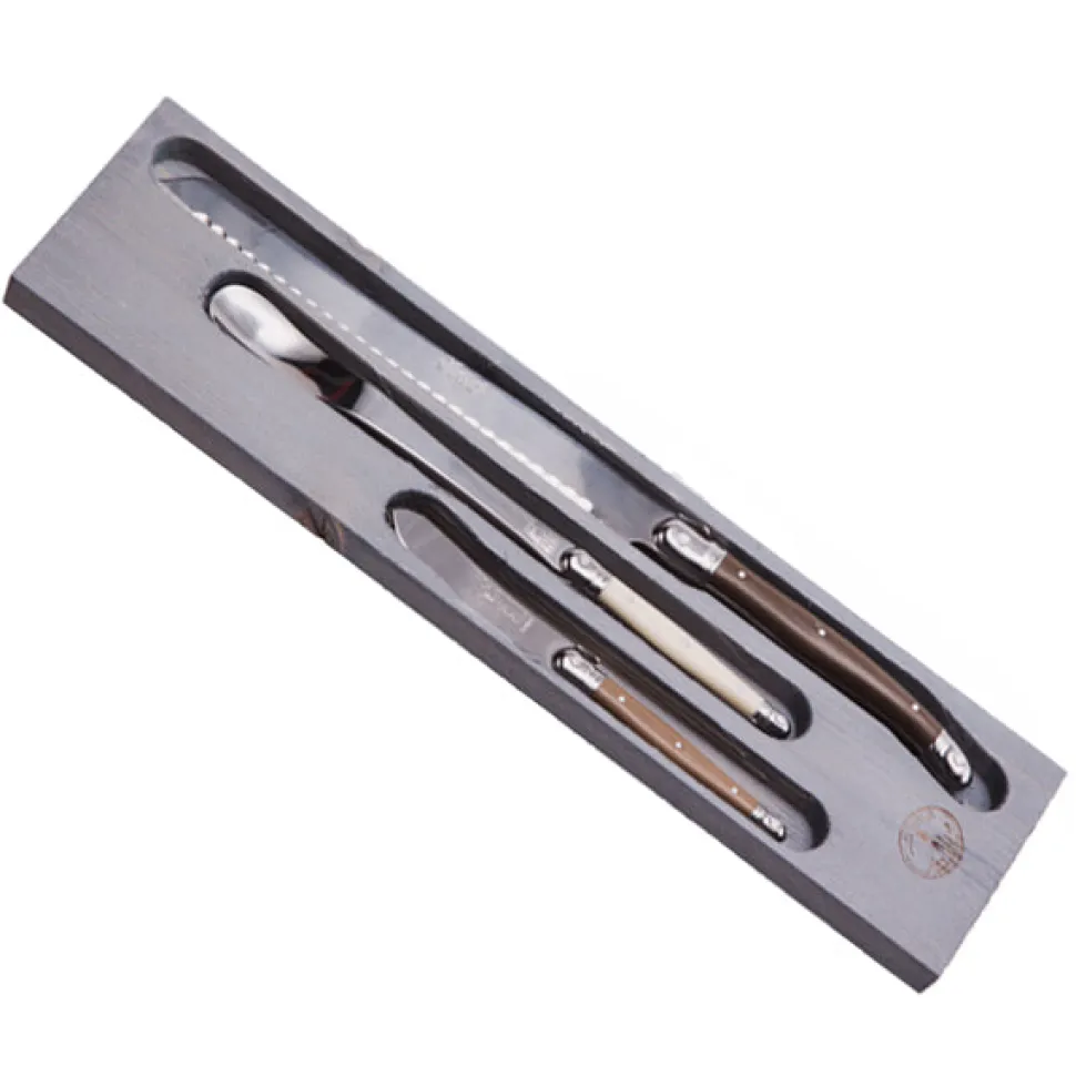 3-Piece Breakfast Set in Linen