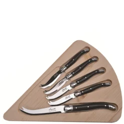 5-Piece Cheese Set in Black