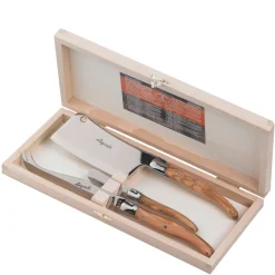 3-Piece Cheese Set Olivewood