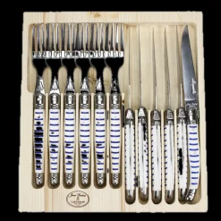12-Piece Cutlery Set in Mariniere