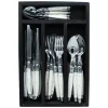 24-Piece Flatware Set in White