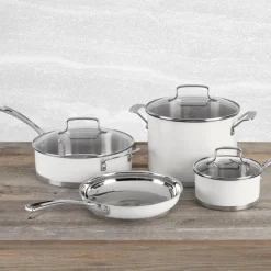 11-Piece Matte White Set in White