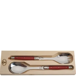 2-Piece Salad Servers in Red
