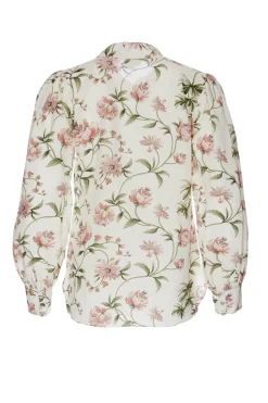 Pieta Blouse in Pink Peony