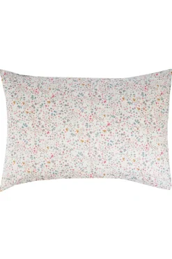 Pillowcase Made With Liberty Fabric in Donna Leigh Silver